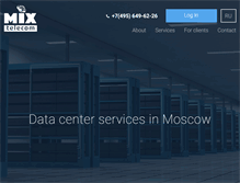Tablet Screenshot of mixtelecom.ru